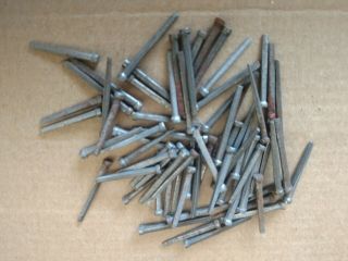 Vintage 50 Square Cut 7/8” Inch Straight Nails