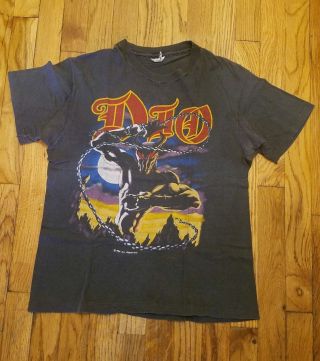 Dio Last In Line World Tour 1984 Vintage Shirt Black Sabbath