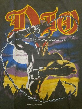 Dio Last in Line World Tour 1984 vintage Shirt black sabbath 2