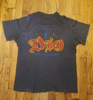 Dio Last in Line World Tour 1984 vintage Shirt black sabbath 5