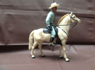 Hartland Lone Ranger On Walking Horse (silver)