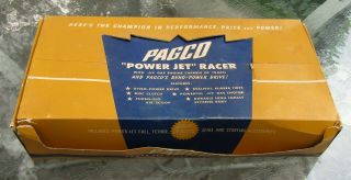 Vintage Pagco Power Jet Racer Red.  09 Gas Powered Tether Car Look
