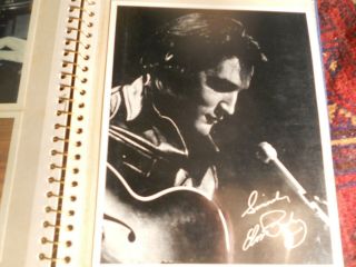 HTF Vintage 50,  Photos ELVIS PRESLEY IN CONCERT Photo Album SNAPSHOTS 7