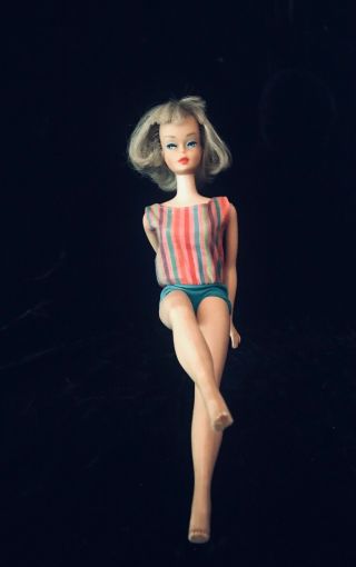 STUNNING Ash Blonde American Girl Barbie 1070 1965 2