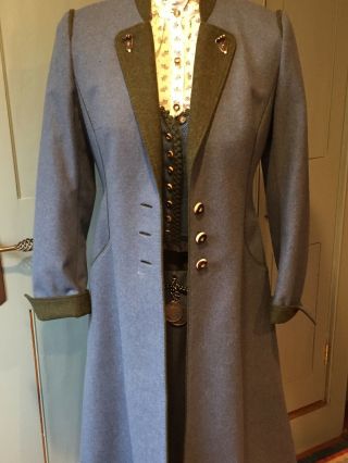 Vintage Resi Hammerer Austrian Wool Coat