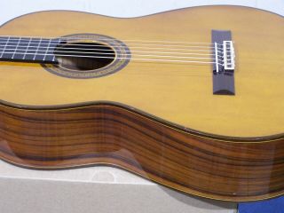 VINTAGE 70 ' s YAMAHA CLASSICAL GUITAR G - 245S SOLID SPRUCE TOP ROSEWOOD BACK/SIDES 11
