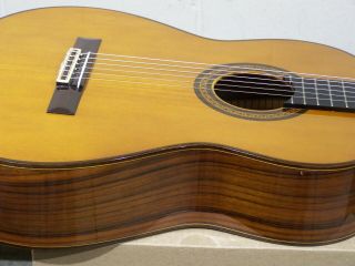 VINTAGE 70 ' s YAMAHA CLASSICAL GUITAR G - 245S SOLID SPRUCE TOP ROSEWOOD BACK/SIDES 8