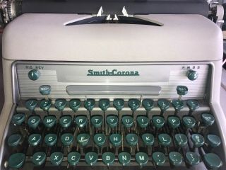 Vintage Smith Corona Eighty Eight Secretarial Typewriter In