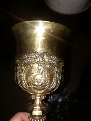 Antique Catholic Communion Chalice 3