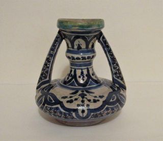 Vtg Japanese Studio Pottery Vase Jar Artist Signed Art Pottery Wheel Handcrafted