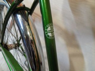 1968 SCHWINN STARLET III LADIES VINTAGE TANK BIKE GREEN JAGUAR HOLLYWOOD RACK S7 12