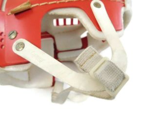 Vintage Red Cooper SKB 100 Hockey Helmet Hurling Skateboard Canada Shape 12