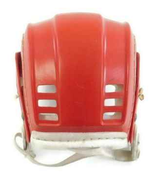 Vintage Red Cooper SKB 100 Hockey Helmet Hurling Skateboard Canada Shape 3