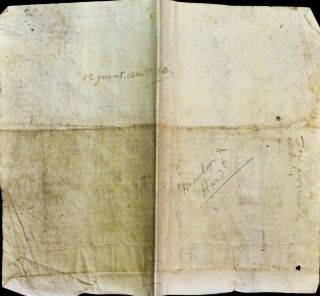 1541 478 years old ancient Mill Lease by Francis I de Bourbon Count of St.  Pol 3