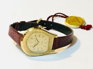 Vintage Etienne Aigner By Bulova Womens Wrist Watch Swiss Madex (10659m)