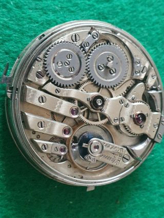 Antique Pocket Watch Quarter Repeater Movement