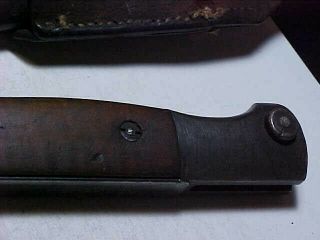 World War Ii German K98 Mauser Combat Bayonet & Scabbard Matching Serial Numbers