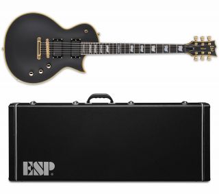 Esp Ltd Ec - 1000 Vb Vintage Black Deluxe Series Emg -,  Esp Hard Case