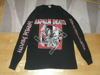 Napalm Death Longsleeve Shirt From Early 90 