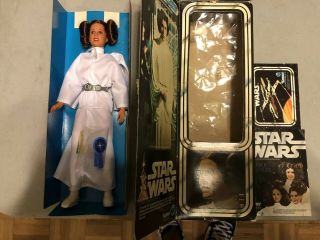 Star Wars Vintage Kenner Princess Leia Organa Large 12 " Inch 1978 Complete