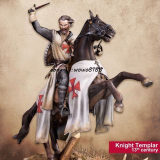 High - Q 1/24 Scale Unpainted Ancient Knight Garage Kit Resin Warrior Figure Model