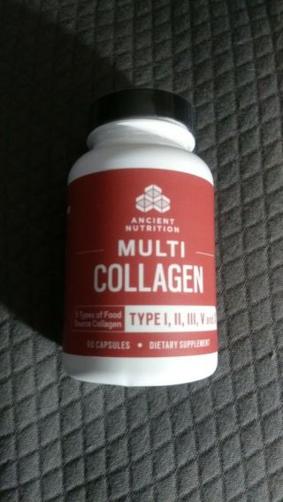 Ancient Nutrition Multi Collagen Protein 90 Capsules.  Fresh Expire 1 - 2021