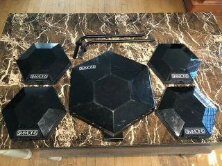Set Of Vintage 1980s Simmons Sds9 Electronic Drum Pads,  Listing 2 Of 2
