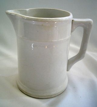 Antique William Brunt Pottery Co Porcelain Pitcher 1847 - 1895 Estate Find N