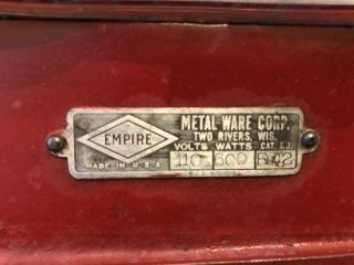 Empire B42 Twin Double Boiler Antique Steam Engine Very Rare.  1926 - 1930 2