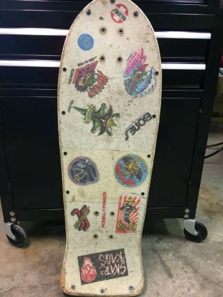Vintage Santa Cruz Flip Tail Skateboard Deck 2