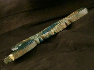WOW 5.  2 Inches Chinese Old Jade Qin Weapon O041 5