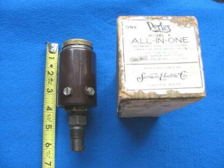 Vintage,  Extremely Rare,  Antique 1905 Perfex Model B Coil Spark Plug
