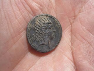 Ancient Republic Roman Silver Denar,  Denarius