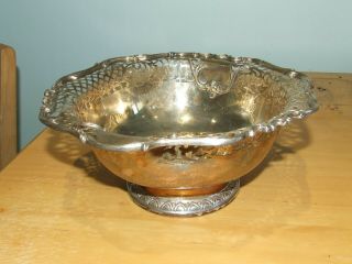 Solid Silver Fruit Bowl By Paul Storr
