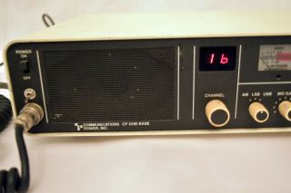 RARE VINTAGE COMMUNICATIONS POWER INC CP 2000 BASE - CB 80 CHANNELS - POWERS UP 5