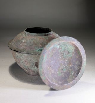 Antique Chinese Bronze Three Piece Censer 5