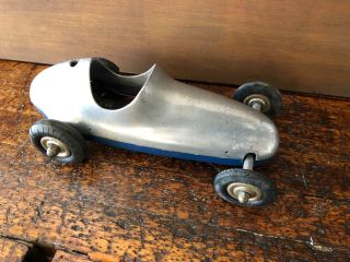 Antique Dooling Brothers Pee Wee Tether Race Car With Bunch.  45 Engine