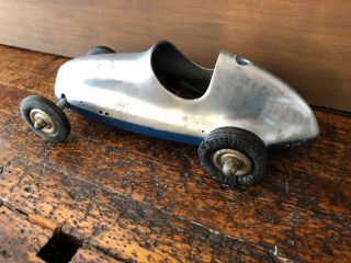 Antique Dooling Brothers Pee Wee Tether Race Car with Bunch.  45 Engine 2