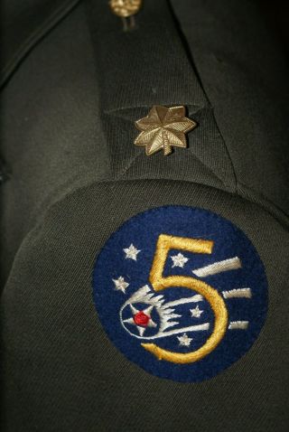 WW 2 USAAF Pilots uniform jacket and Pinks,  Bullion Wings 4