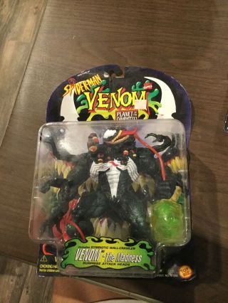 Venom - The Madness Planet Of Symbiotes Spider - Man Marvel Toy Biz 1996 47241