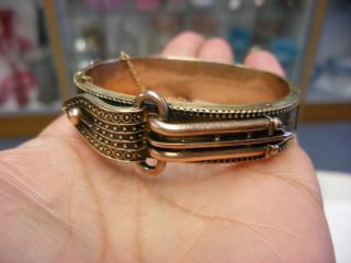 Antique Victorian Art Nouveau - Cuff Bracelet 226