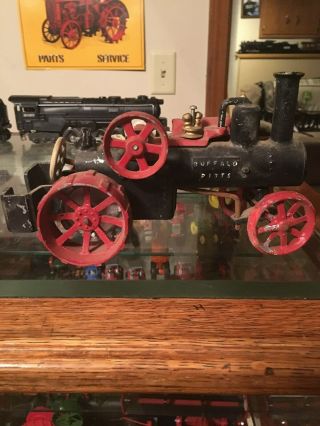 Vintage Buffalo - Pitts Toy Cast Steam Tractor
