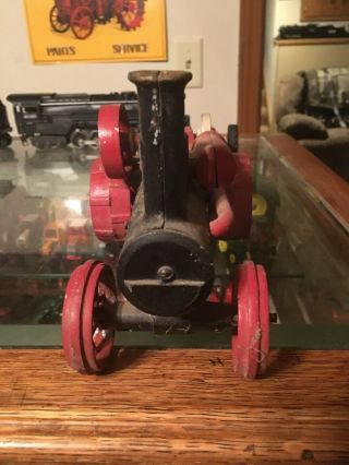 Vintage Buffalo - Pitts Toy Cast Steam Tractor 5