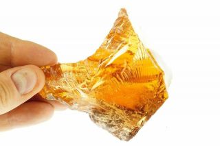 Monatomic Orange Andara Crystal Ancient Stone 229 Grams Indonesia (21346)