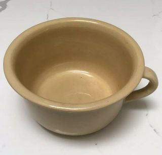 Antique Yelloware Yellow Ware Chamber Pot