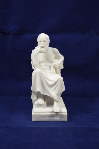 Socrates Sculpture Small Statue Ancient Greek Philosopher