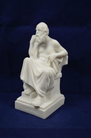 Socrates sculpture small statue ancient Greek philosopher 5
