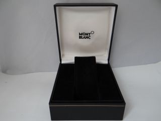 Montblanc Watch Box Vintage Inner,  Outer and Booklet 1990 ' s - 2000 ' s 3