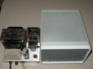 Vintage Collins 516F - 2 POWER SUPPLY in Metal Case Ham Radio Tube 10
