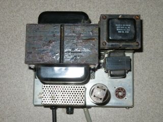 Vintage Collins 516F - 2 POWER SUPPLY in Metal Case Ham Radio Tube 6